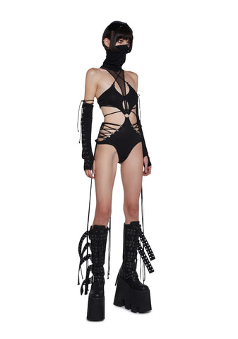 Tempo Lace-Up Gloves