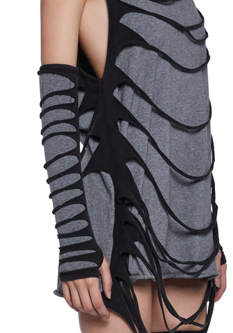 Tempo Shredded Gloves And Stockings Set