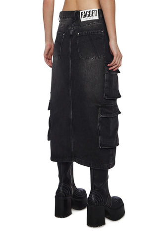 Combat Soda Midi Skirt