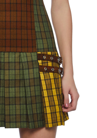 Viv Tartan Mini Dress