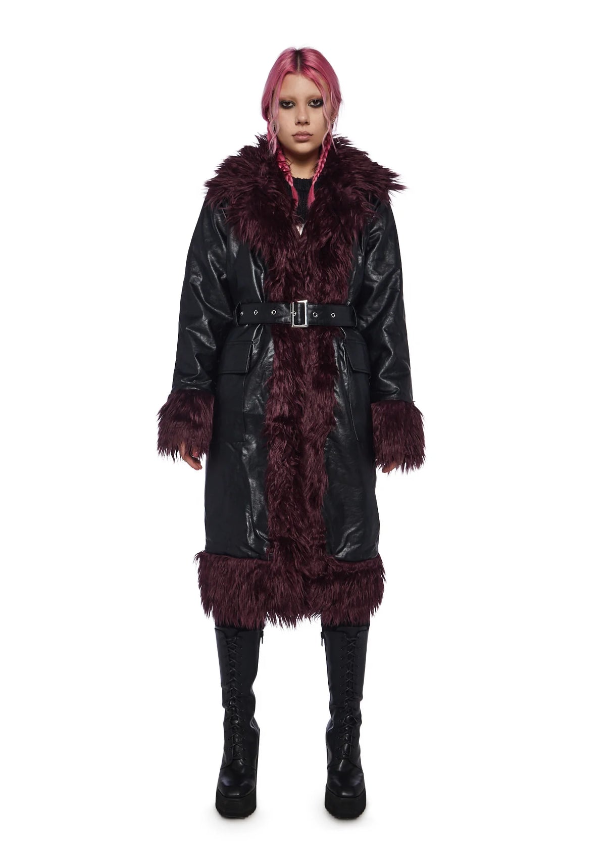 Ursula Vegan Leather Coat