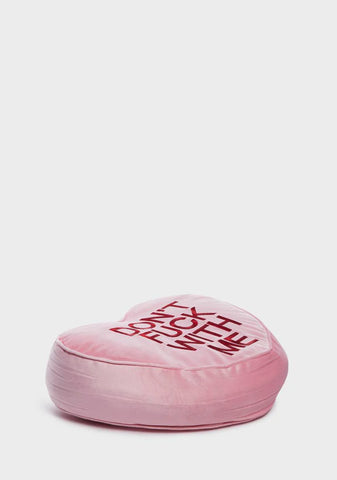 Heart Facts Throw Pillow