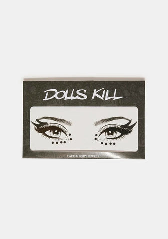 Wicked Glam Devil Face & Body Gems