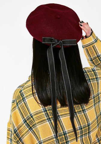 Honor Bound Bow Beret