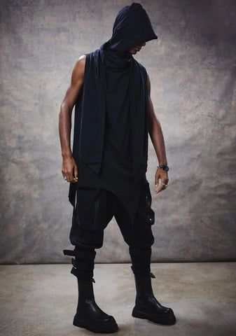 Filter Unisex Hooded Longline Tank