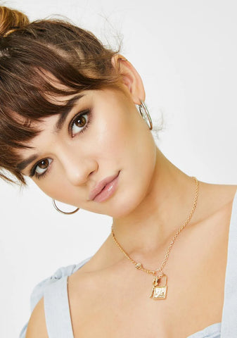 Unlocked Desire Chain Necklace