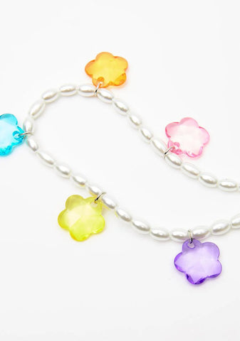 Shinin' Through Pearl Chain Necklace