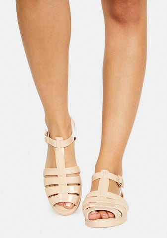 Latte Olly Jelly Sandals