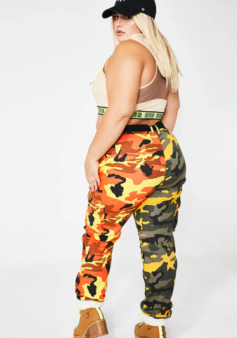 Dual Empowered Babe Camo Pants