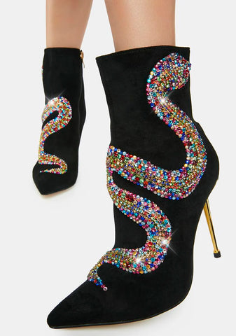 Zahra Heeled Booties