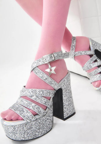 Star Light Star Bright Platform Heels