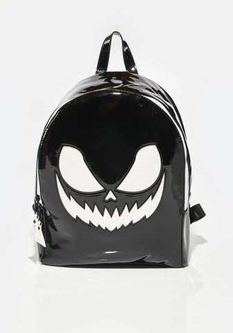 Skully Vinyl Backpack