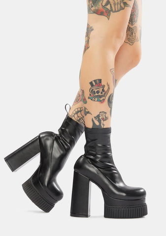 Steal My Heart Platform Boots