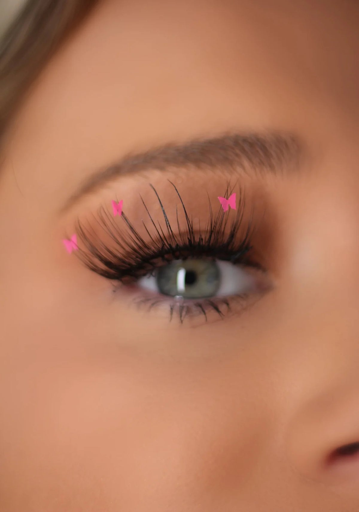 Pink Flutter Lashes