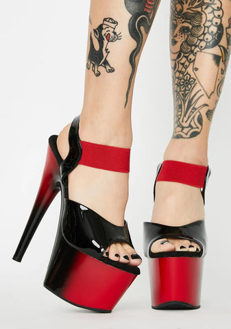Verified Vamp Adore Platform Heels