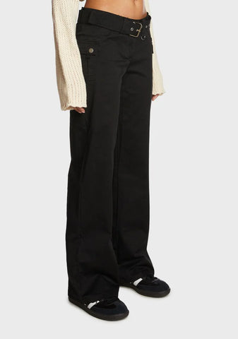 Sia Low Rise Cargo Pants