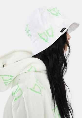Green DB Wings Bucket Hat