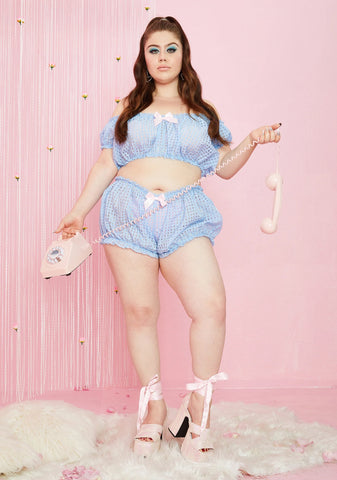 Caught In The Boudoir Off The Shoulder Top