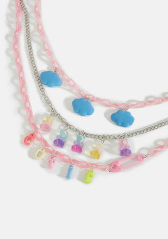 Your Dream Cutie Layered Chain Necklace