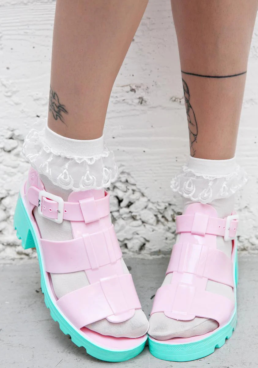 Cotton Candy Kyra Sandals