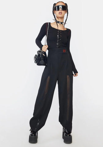 National Series High Waist Loose Pants