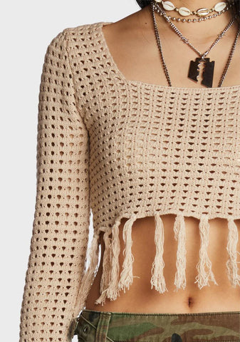 Peacemaker Crochet Top
