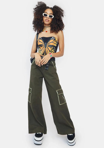 Night Wings To Carry You Corset Top