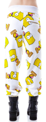 Bart Face Sweat Pants