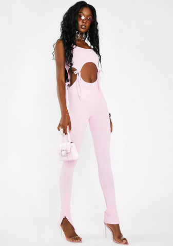 Sweet You Always Matter Cut Out Catsuit