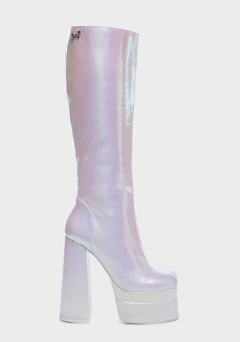 Oh Yeah Baby Knee High Boots