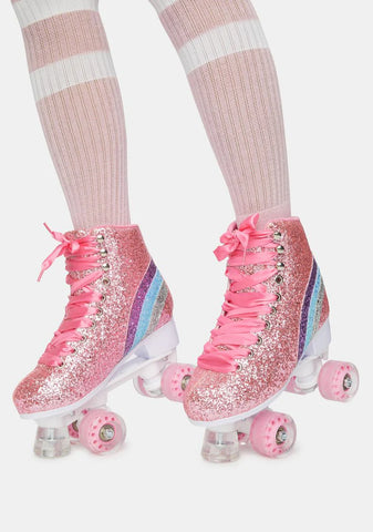 Disco Derby Glitter Roller Skates