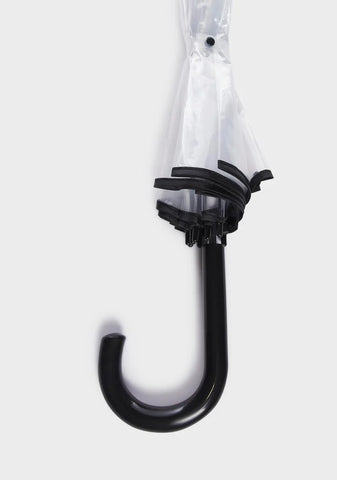 Clear Auto Open Bubble Umbrella