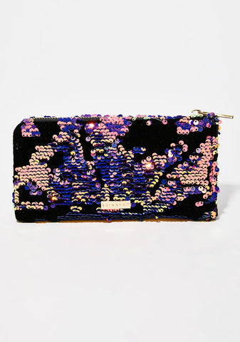 Sequin Luxe Wallet
