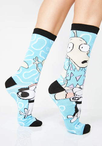 Wallaby Probs Crew Sock Set