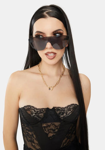 Lock My Heart Down Chain Necklace