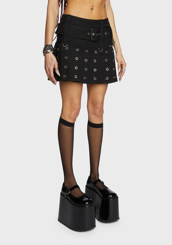 Super Rocker Mini Skirt