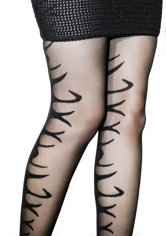 Smoked Flame Tights