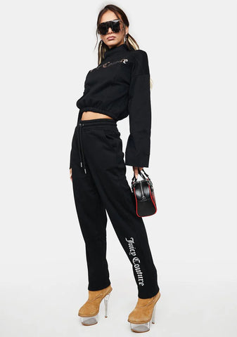 Straight Leg Sherpa Pants