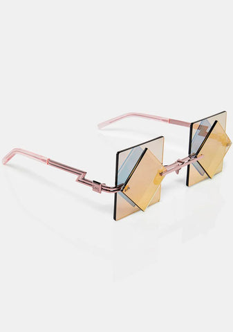 Pink Beyond Diamond Sunglasses