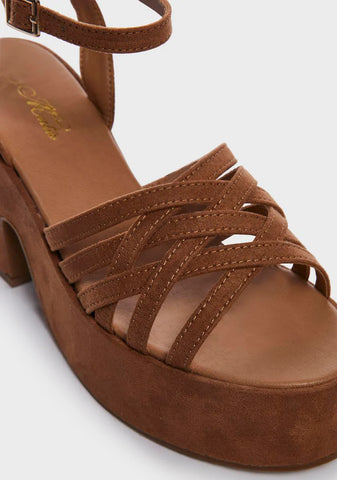 Desert Most Wanted Platform Heels