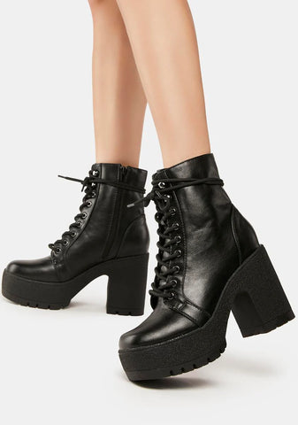 Street Stomper Platform Boots