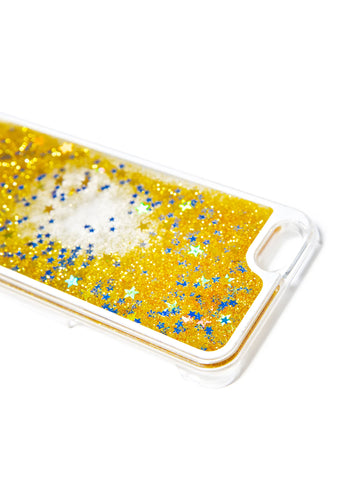 Shooting Star Glitterfalls iPhone Case