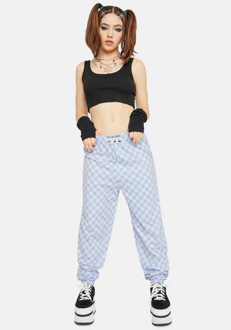 Checkerboard Joggers