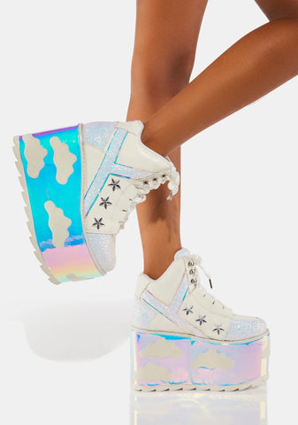 Iridescent Qozmo Sky Platforms