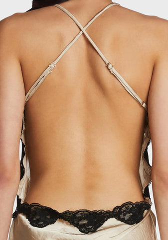 Nothing To Prove Mini Dress - Taupe