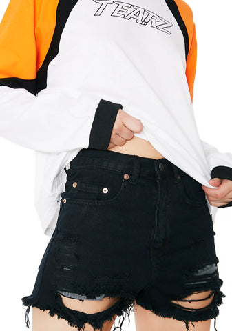 Vice Distressed Shorts