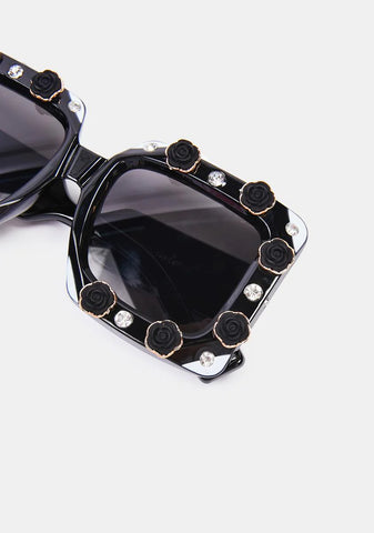 Wicked Sweetener Rose Sunglasses