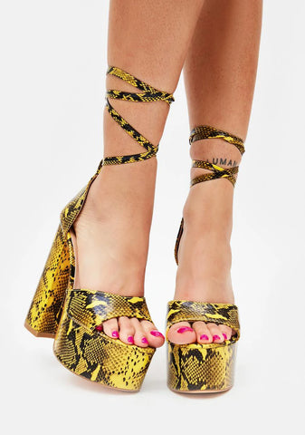 It's A Hot Girl Summer Platform Heels