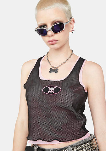 Coming For Me Skull Tank Top