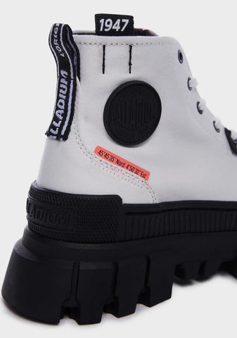 Star White Revolt Hi Tx Platform Sneakers